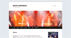 Desktop Screenshot of markworkman.com