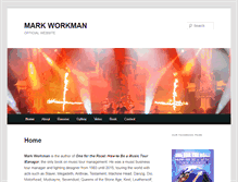 Tablet Screenshot of markworkman.com